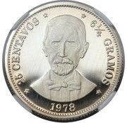 25 Centavos reverse image