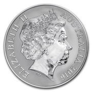 1 Dollar - Elizabeth II 4th Portrait - Saltwater Crocodiles - Monty obverse image