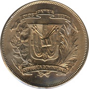 ½ Peso obverse image
