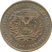 1 Peso Republic obverse image
