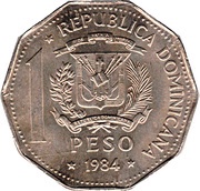 1 Peso Montesinos, Enriquillo, Lemba obverse image