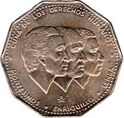 1 Peso Montesinos, Enriquillo, Lemba, Dominican Republic, 1983-1986 reverse image