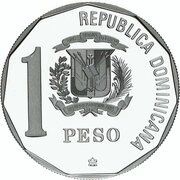 1 Peso Sailship Landing; Silver Proof Piedfort obverse image
