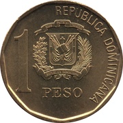 1 Peso magnetic obverse image