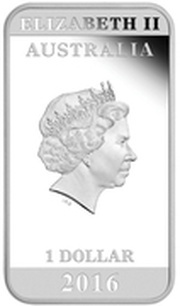 1 Dollar - Elizabeth II 4th Portrait - Posters of WW1 - War Bonds obverse image