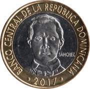 5 Pesos Dominicanos reverse image