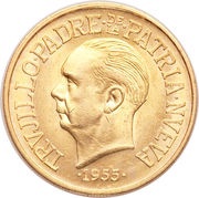 30 Pesos Rafael Trujillo, Dominican Republic, 1955 reverse image