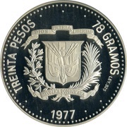 30 Pesos Central Bank obverse image