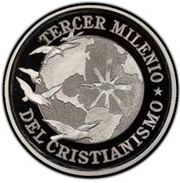 2000 Pesos Third Millennium of Christianity reverse image