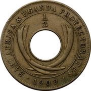 ½ Cent - Edward VII reverse image