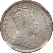 50 Cents - Edward VII obverse image