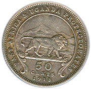 50 Cents - George V reverse image
