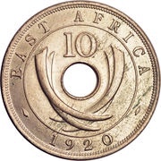 10 Cents - George V reverse image