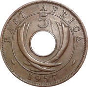 5 Cents - Elizabeth II reverse image