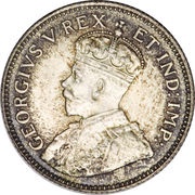50 Cents - George V obverse image