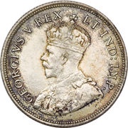 1 Shilling - George V obverse image