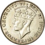 1 Shilling - George VI obverse image