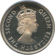 10 Cents - Elizabeth II 1st portrait obverse image