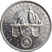 50 Cents - Elizabeth II 1st portrait reverse image