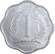 1 Cent - Elizabeth II 2nd portrait reverse image