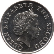 25 Cents - Elizabeth II 4th portrait obverse image