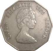 1 Dollar - Elizabeth II 2nd portrait obverse image