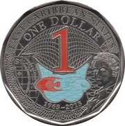 1 Dollar - Elizabeth II ECC reverse image