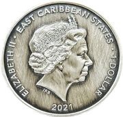 1 Dollar - Elizabeth II The Anglo-Saxon Warrior obverse image