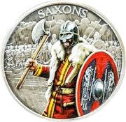 1 Dollar - Elizabeth II The Anglo-Saxon Warrior, Eastern Caribbean States, 2021 reverse image