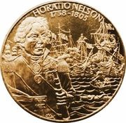 2 Dollars - Elizabeth II Horatio Nelson reverse image