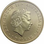 1 Dollar - Elizabeth II 4th Portrait - Lest We Forget - Intelligence Corps obverse image