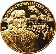 2 Dollars - Elizabeth II Oliver Cromwell, Eastern Caribbean States, 2004 reverse image