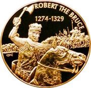 2 Dollars - Elizabeth II Robert the Bruce, Eastern Caribbean States, 2004 reverse image