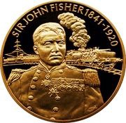 2 Dollars - Elizabeth II Sir John Fisher reverse image
