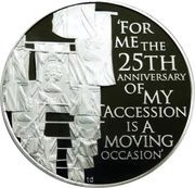 5 Dollars - Elizabeth II A Moving Occasion reverse image