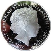 5 Dollars - Elizabeth II 90th Birthday obverse image
