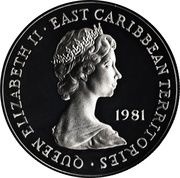 10 Dollars - Elizabeth II Royal Wedding; Silver Proof Issue obverse image