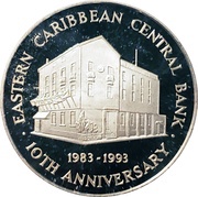 10 Dollars - Elizabeth II Central Bank obverse image