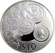 10 Dollars - Elizabeth II Royal Maundy reverse image