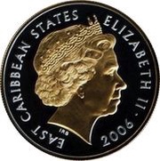 10 Dollars - Elizabeth II Queen Elizabeth keeping a radio speech obverse image