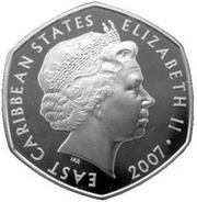 10 Dollars - Elizabeth II Queen Elizabeth and Prince Philip in outdoor clothing obverse image