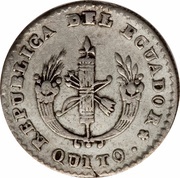 ½ Real obverse image