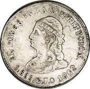 4 Reales reverse image