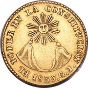 2 Escudos obverse image