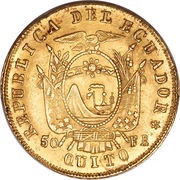 50 Francos Pattern obverse image