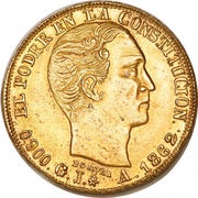 50 Francos Pattern reverse image