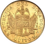 8 Escudos obverse image