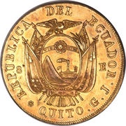 8 Escudos obverse image