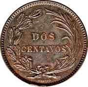 2 Centavos reverse image
