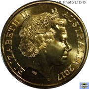 1 Dollar - Elizabeth II 4th Portrait - Coral Sea obverse image